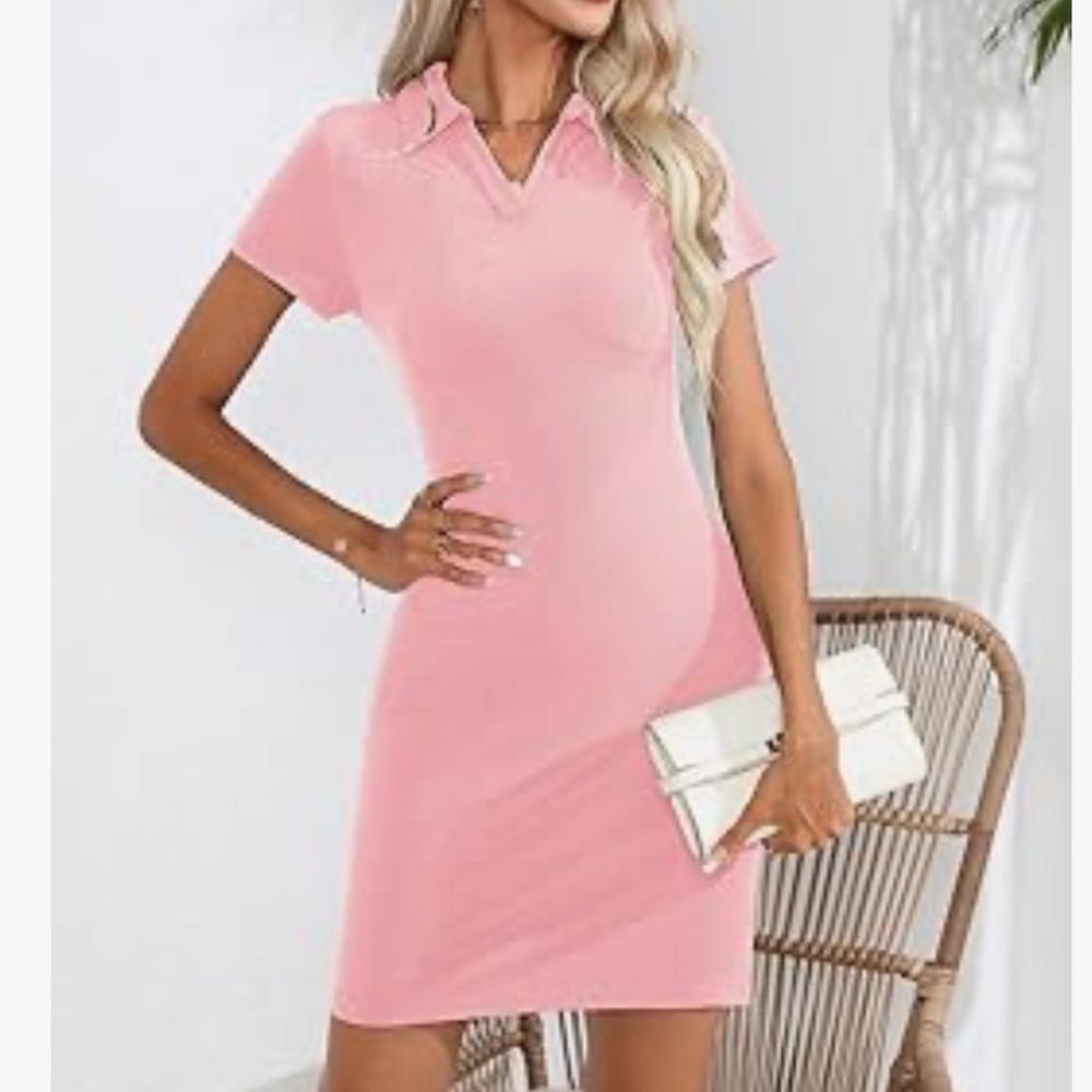 Chic nation boutique dress in pink
